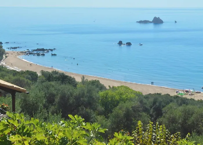 Апартаменты Luxury Loft With Pool - Beach, Corfu Пелекас